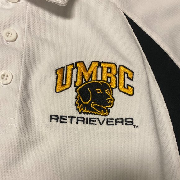 UMBC University of Maryland Baltimore County Game Sportswear Polo Shirt, Small - Picture 2 of 3